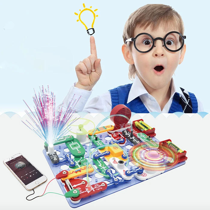 ScienceKit, didaktička igračka u kojoj dijete uči osnove elektriciteta (17-dijelni svijet) - Image 4
