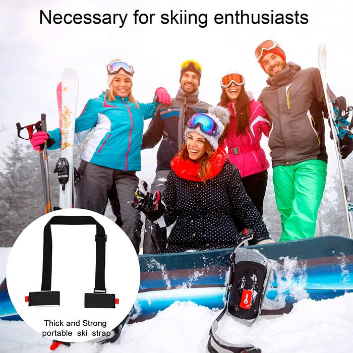 SkiBundle, remen za nošenje skija + univerzalni dereze BESPLATNO - Image 9