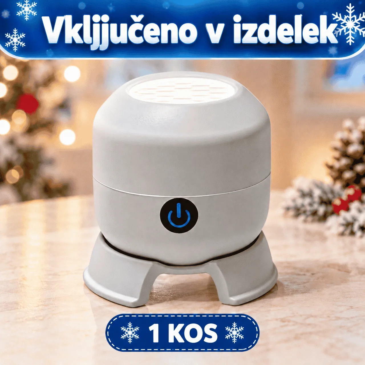 LED projektor snježnih pahuljica, SnowLamp - Image 2