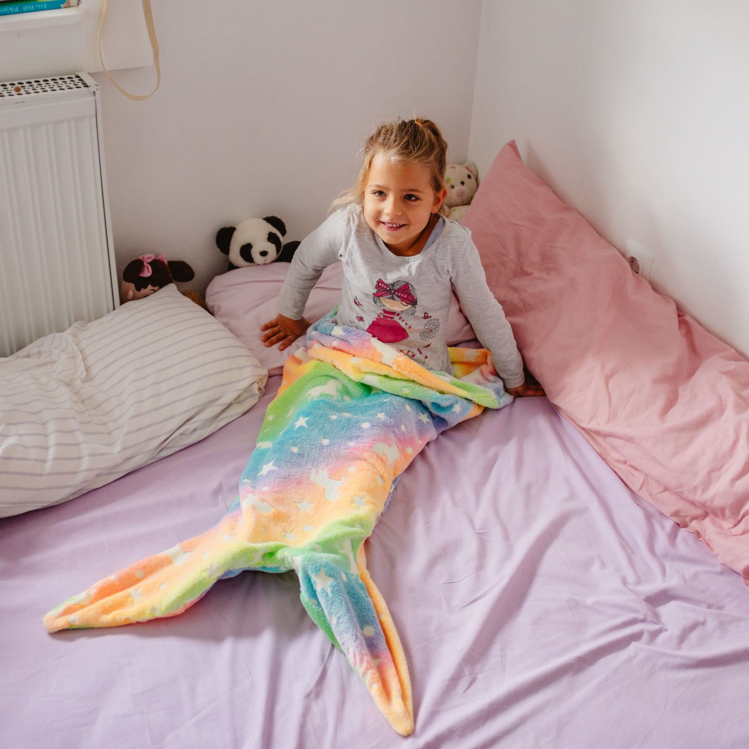 SparkleMermaid, poklon set s dekicom za djevojčice i besplatnim setom za stvaranje dijamanata i naljepnica - Image 5