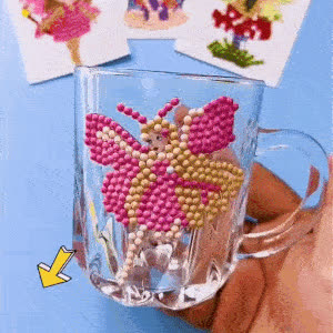 SparkleStickers, kreativni set za nanošenje dijamanata u boji na naljepnice - video