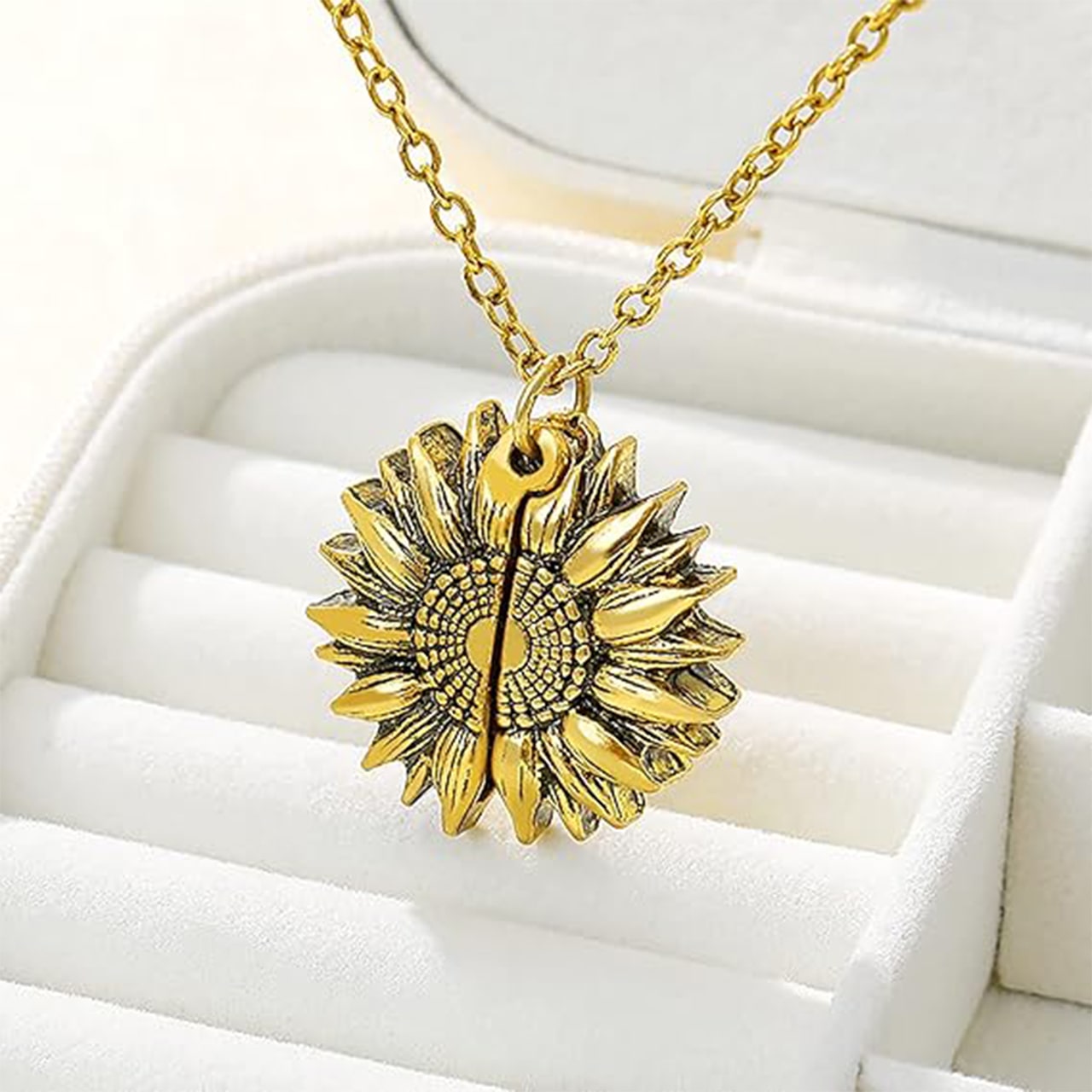 SunNecklace, ogrlica s motivom suncokreta i slatkim natpisom - Image 7