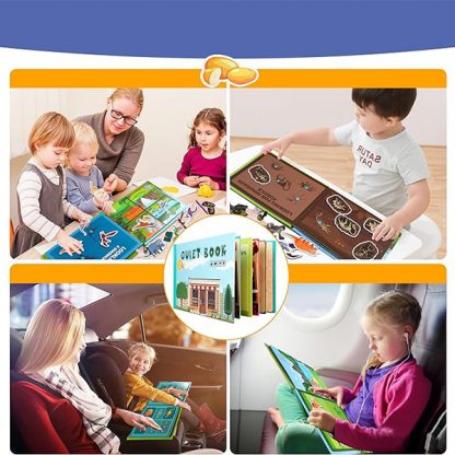 TIHKNJIGA, Interaktivna Montessori knjiga s naljepnicama - Image 4