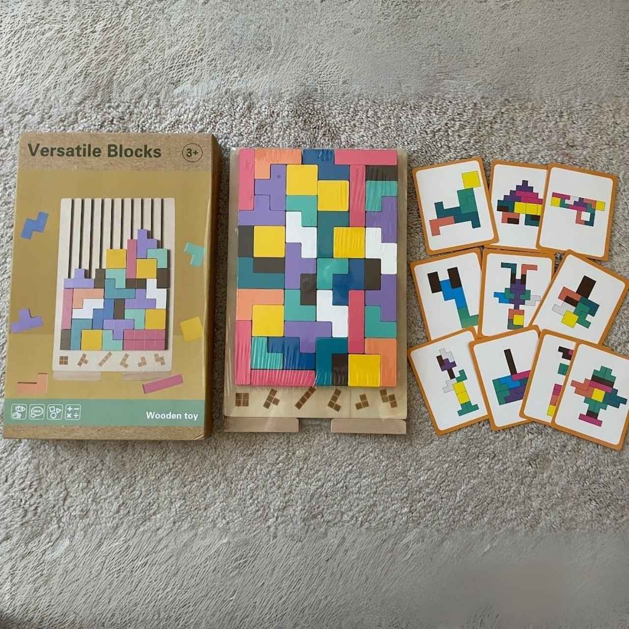 Tetris, drvena didaktička igračka - Image 8