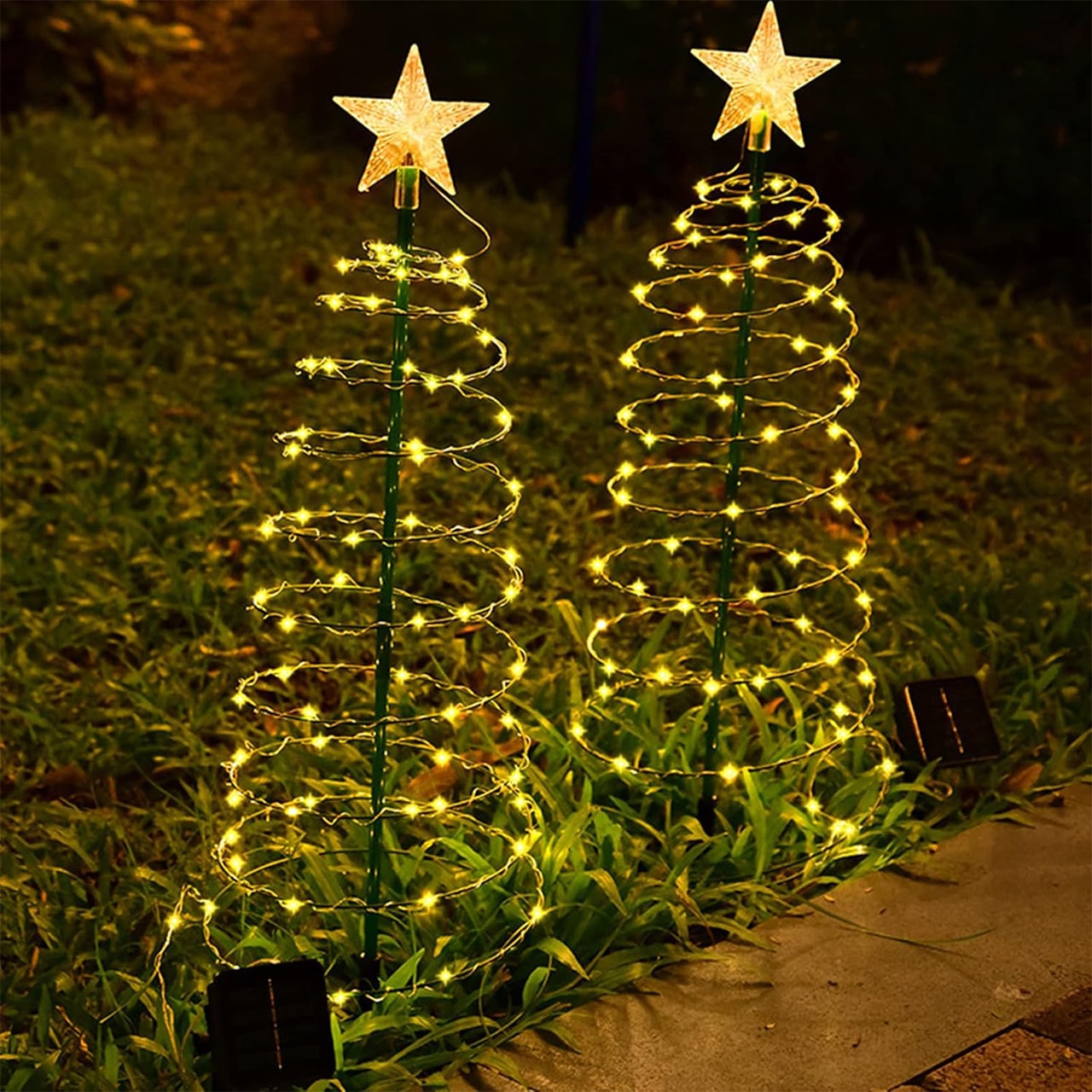 TreeSolar, božićno drvce s LED svjetlima na solarni pogon - Image 5