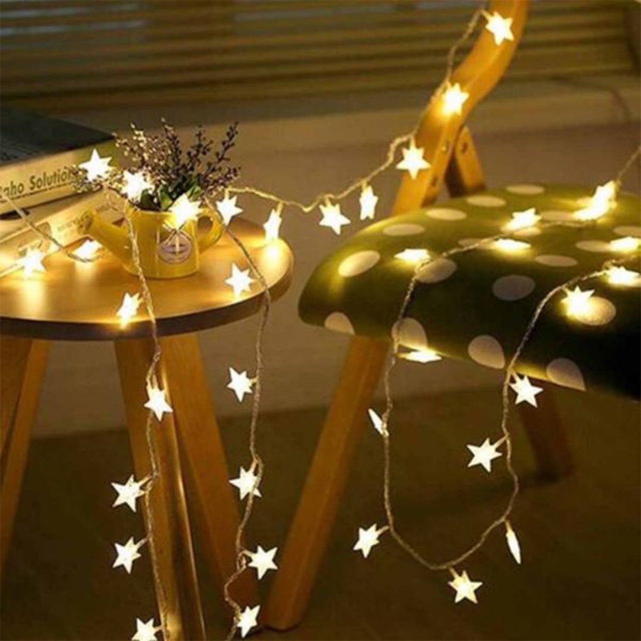 Twinkles, svjetlosni lanac s lampicama u obliku zvijezda (6 m) - Image 7