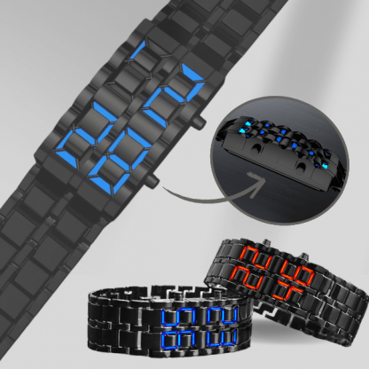 WATCHAIN-TST, TechTime LED pametni sat - Image 2