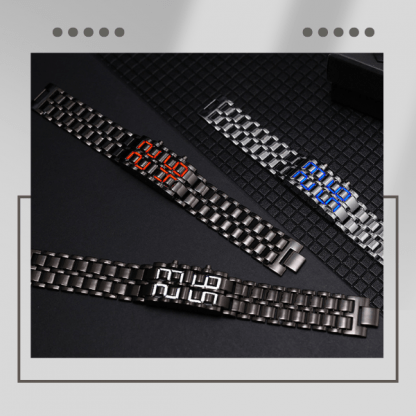WATCHAIN-TST, TechTime LED pametni sat - Image 3
