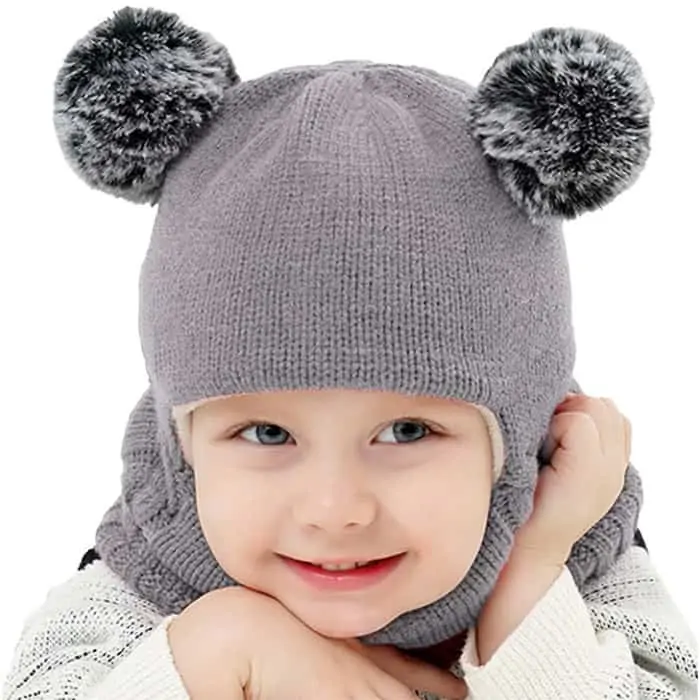 WinterHat, zimska kapa za bebe koja pokriva glavu, vrat i uši - Image 2