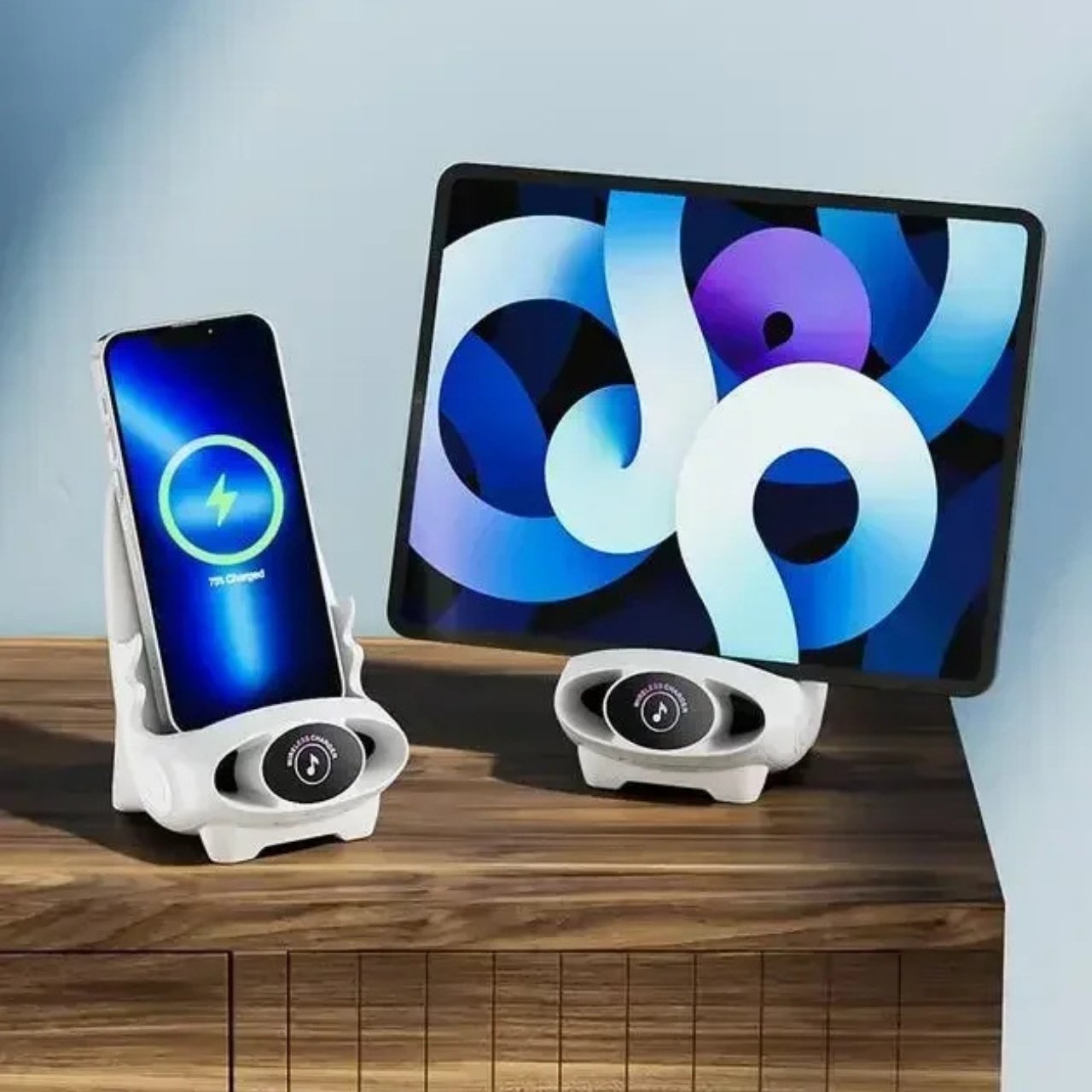 WirelessCharger, bežični brzi punjač i držač za telefon u jednom - Image 6