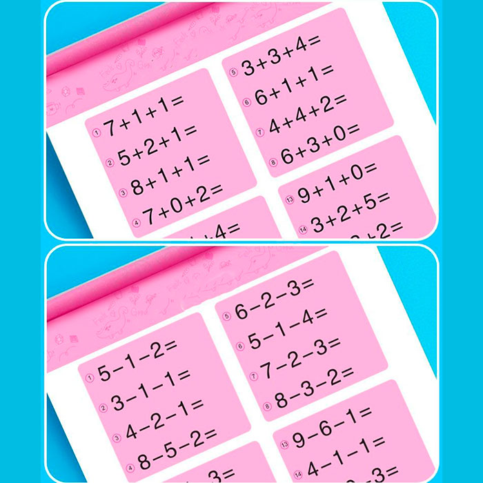 WorkBookMath, radna bilježnica za zbrajanje i oduzimanje do 100 - Image 5