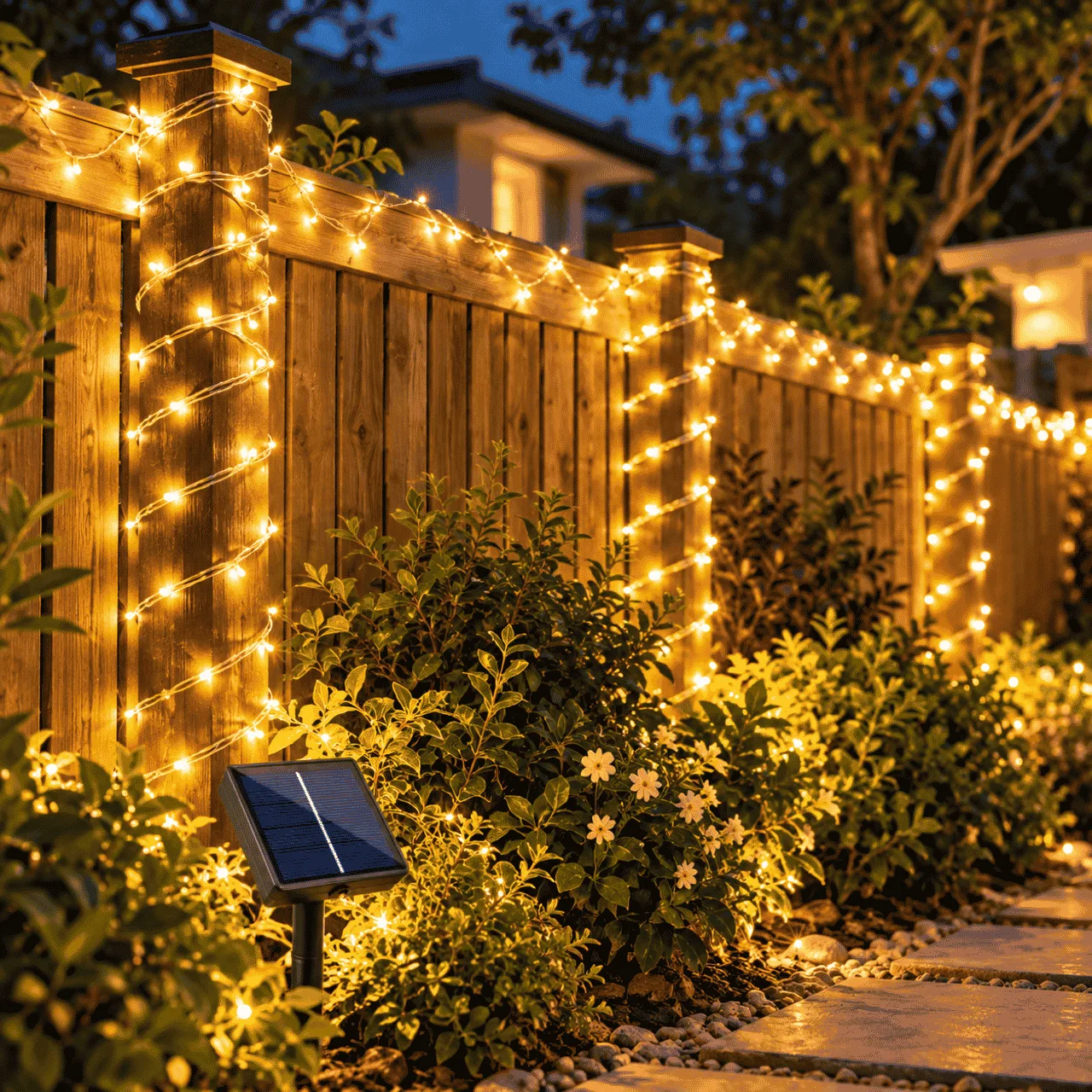 Solarne LED lampice na žici (12 m), YardLights - Image 5