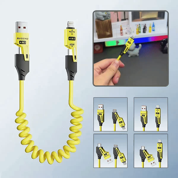 ZUTKA, FlexiCharge 4u1 punjački kabel - video