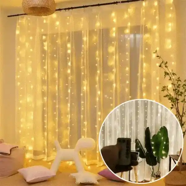CurtainLED, zavjesa s 300 LED svjetala (3x3m) - Image 1