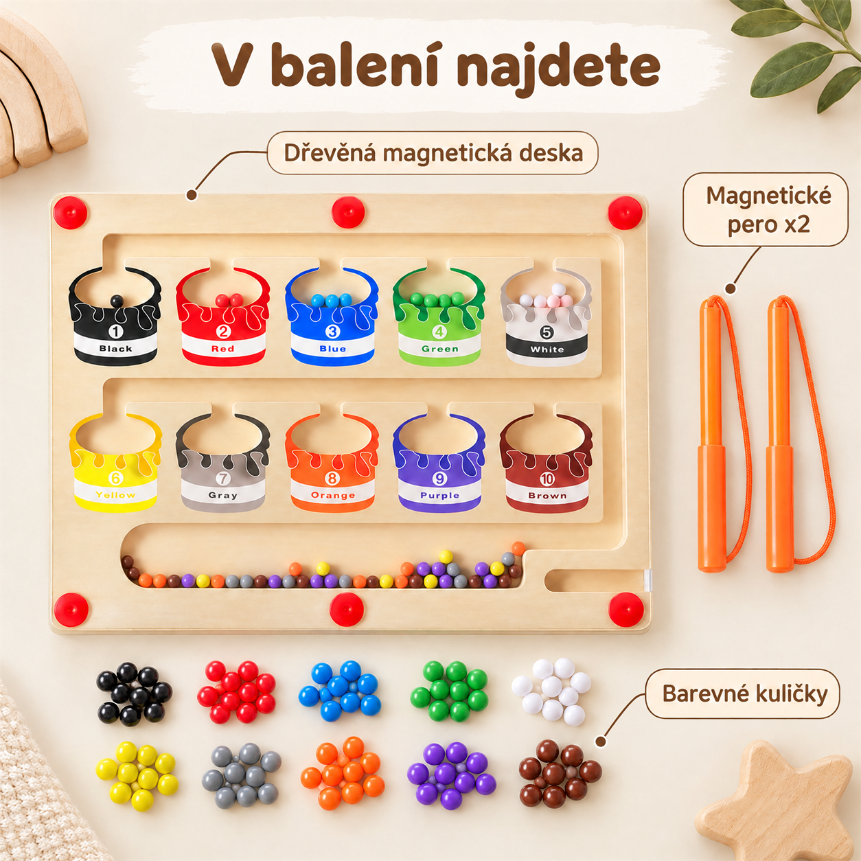 SortBoard, didaktička igračka za organiziranje te učenje boja - Image 2